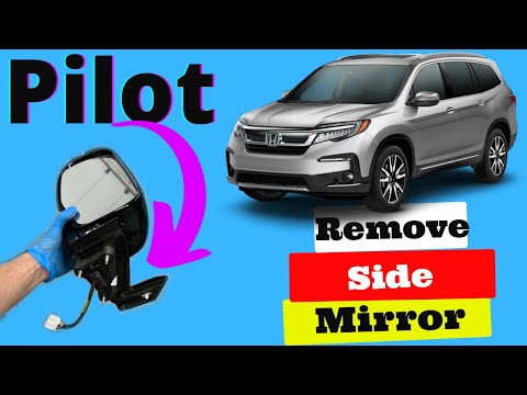 How to Remove Side Mirror -- Honda Pilot 2016-2021