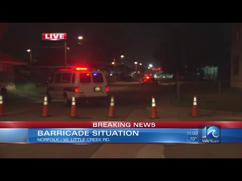 Barricade situation involving a fugitive on W. Little Creek Road