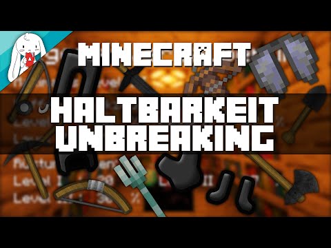 HALTBARKEIT / UNBREAKING - Verzauberung erklärt - Minecraft Tutorial German / Deutsch [CC]