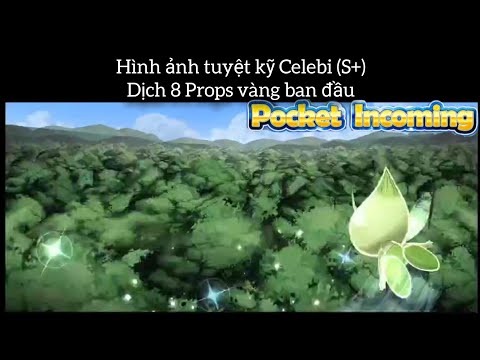 Ultimate Skill Animation : Celebi , Info Legendary Held Item (Mewtwo - Darkrai) - Pocket Incoming