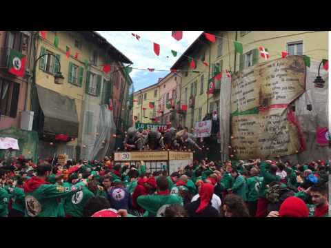 The Battles of the Oranges - Ivrea, Italy