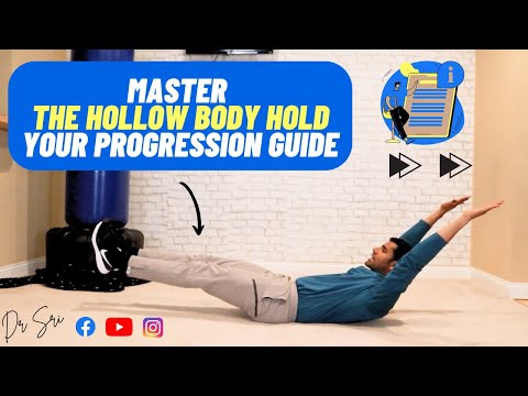 How To Do Hollow Body Hold Exercise: Step-by-Step Progression for Core Strength #coreexercise