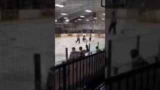 Dryden Ice Dogs SIJHL, nathan johnson fight