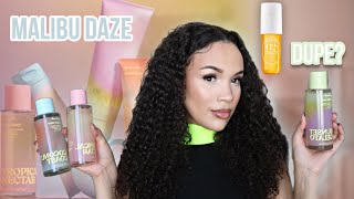 NEW VS PINK MALIBU DAZE.. SOL DE JANEIRO DUPE? which is better?