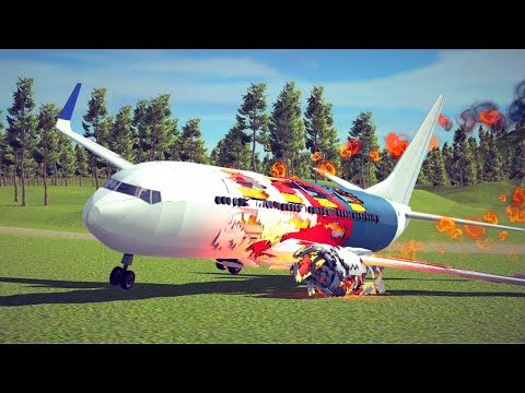 Recreating Your Airplane Crash Ideas #11 | Besiege