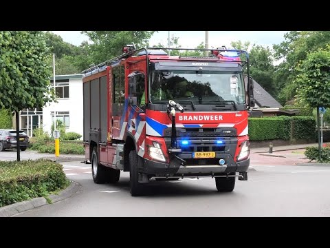 [Brandweer Nunspeet TST 061641!] POL, en AMBU, met spoed naar een Ongeval in Nunspeet