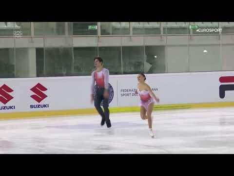 Lucrezia Beccari & Matteo Guarise SP Campionati nazionali italiani 2023