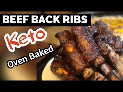 Oven Baked Beef Back Ribs | Sweet & Spicy Keto BBQ...