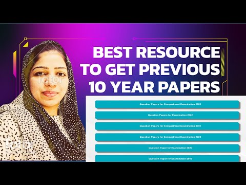 CBSE Previous Year Question Papers | How to Download CBSE 10 Year Question Papers | Malayalam