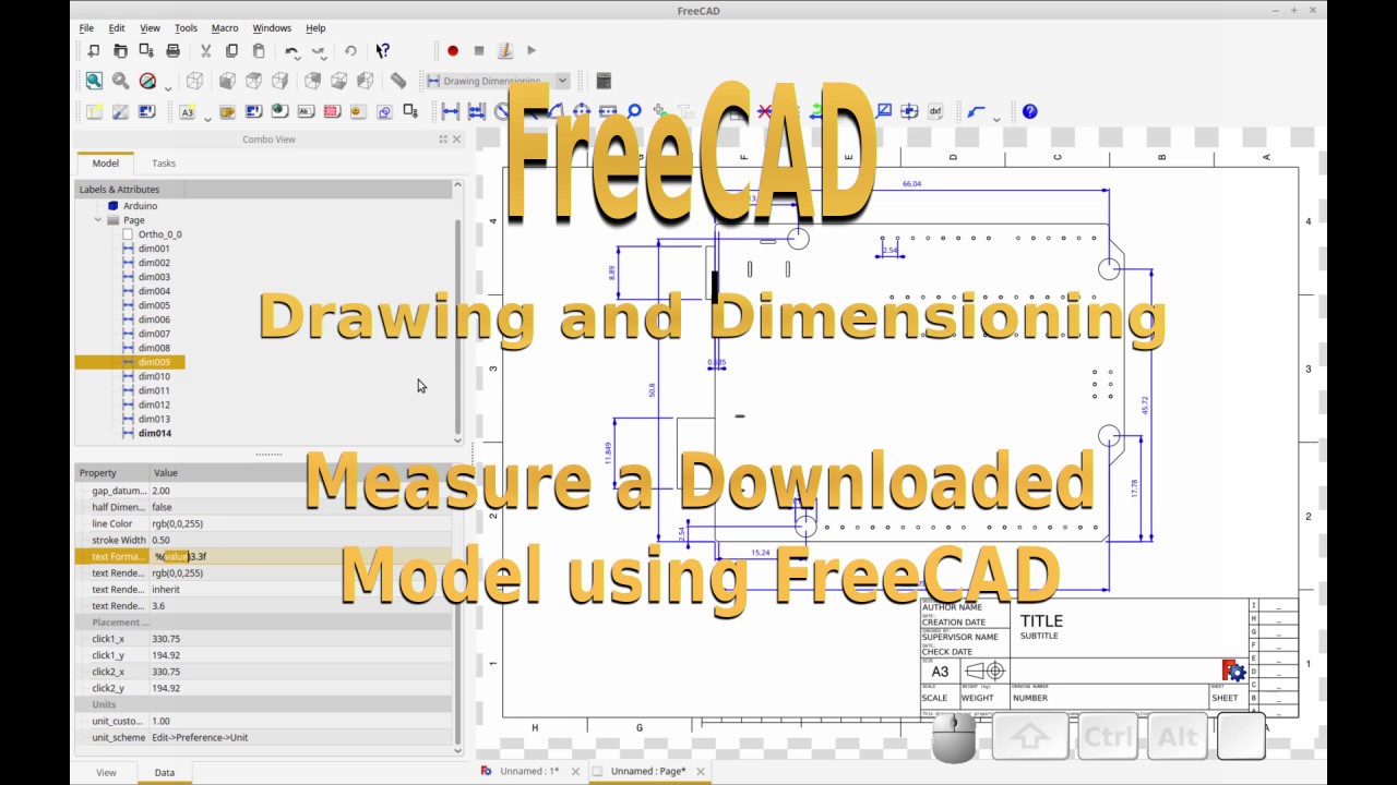 FreeCAD - Measure your Arduino ( or other boards ) VIRTUALLY !