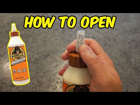 How to Open Gorilla Wood Glue