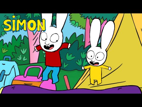 Wer schleicht da nachts durchs Lager?! 🔦🏕️ | Simon hase | Ganze folgen | 1 Std | S1 | Cartoons