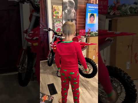 New 23' #gasgas for #christmas #motocross #shorts #dirtbike #tiktok #dirtbikekidz #gasgas65