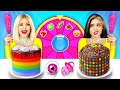 Rich VS Broke Cake Decorating Challenge Cooking Sweet 24 Hour Extreme Mystery Wheel