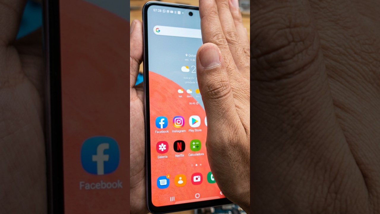 SAMSUNG - JEITO FÁCIL DE TIRAR PRINT DA TELA DO SEU CELULAR #shorts #dicas #android