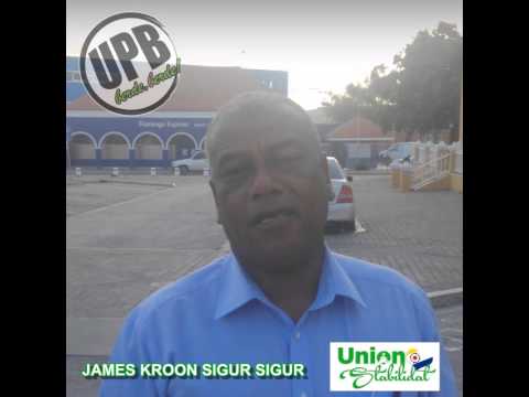 Un mucha di bario, James Kroon. A keda aki na Boneuri i traha pa nos isla!