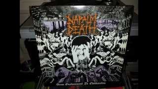 Napalm Death - From Enslavement To Obliteration Vinyl, LP, 1988 (Side A)
