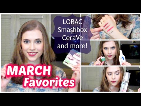 March Beauty Favorites (and FAILS!): Smashbox, LORAC, Peter Thomas Roth, CeraVe, and MORE! Video
