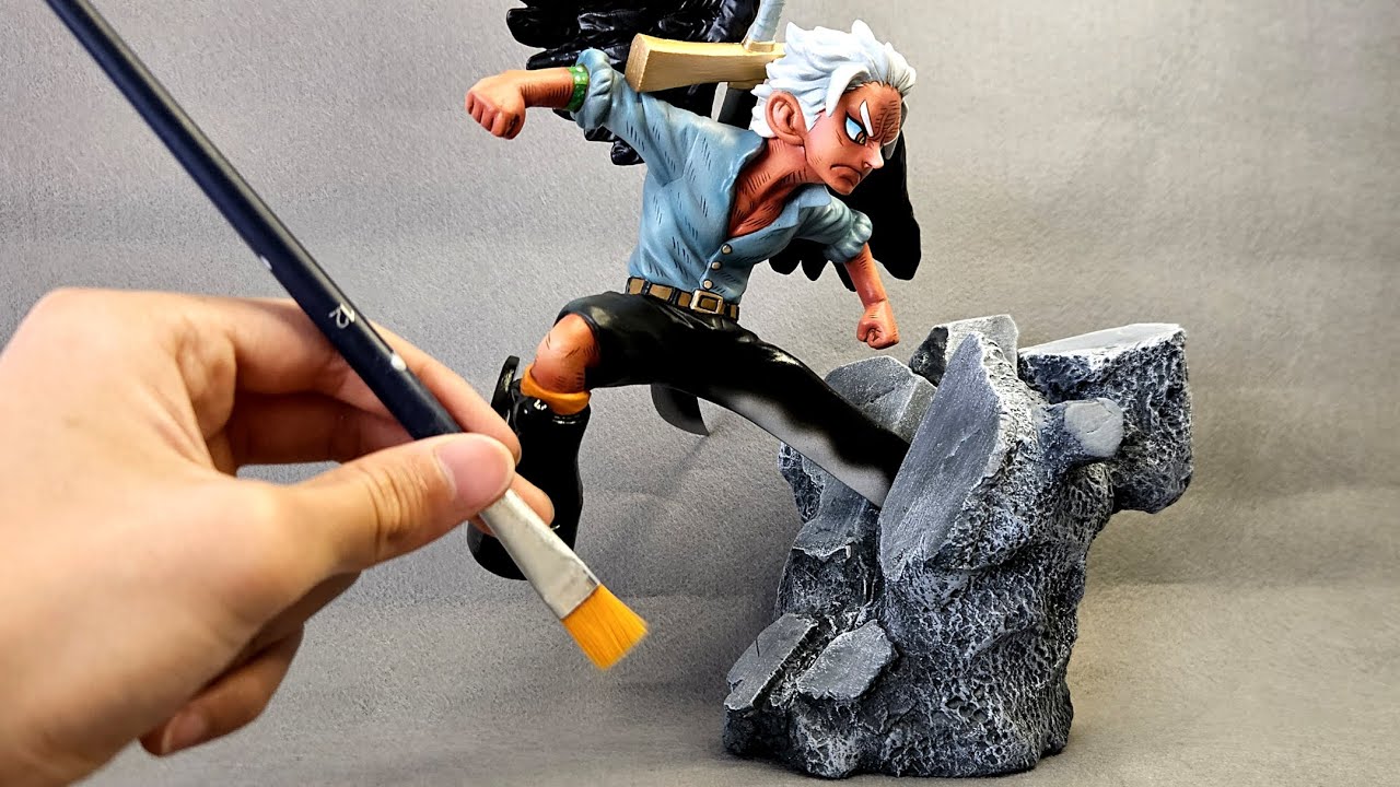 スパスパの能力を使うS-ホークを粘土で作ってみた Scupting S-Hawk -ONEPIECE-