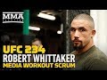 UFC 234: Robert Whittaker Calls It 'Refreshing' to Have Another Foe That Isn't 'Monster' Yoel Romero