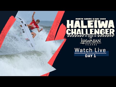 WATCH LIVE Haleiwa Challenger at home in The Hawaiian Islands - Day 1