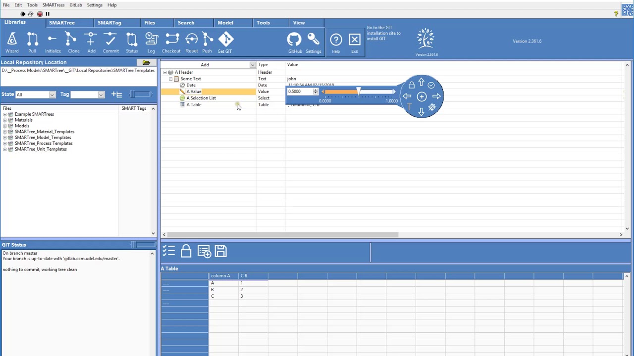 SMARTree Software  -  Creating SMARTrees