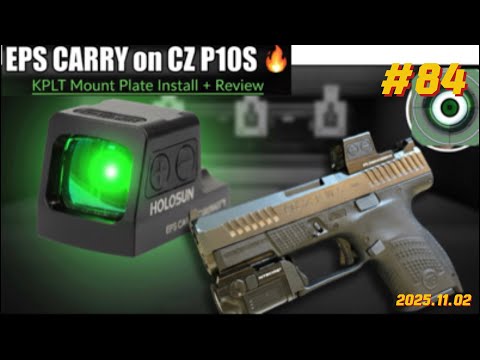 Holosun EPS Carry on CZ P10S | Perfect Optic Setup for Everyday Carry!