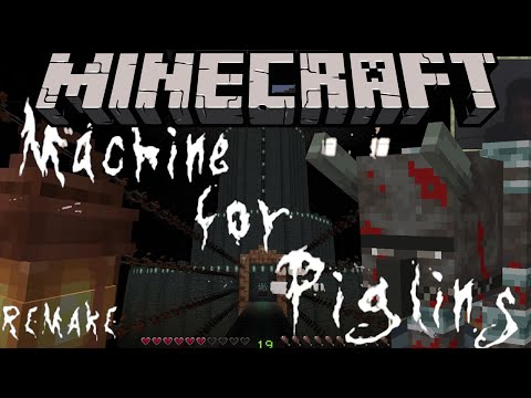 Unbelievable Find! Machine for Piglins in Minecraft