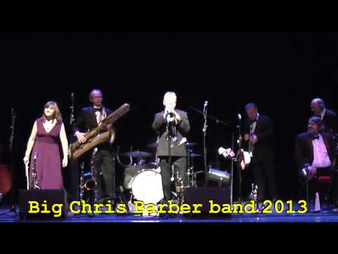 Big Chris Barber band 2013 With bass-saxophone, flugelhorn and flute! - C Jam Blues