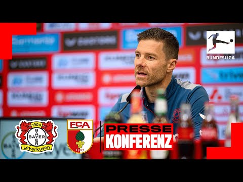 PK mit Xabi Alonso vor Bayer 04 Leverkusen 🆚 FC Augsburg | Bundesliga, 34. Spieltag