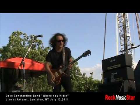Dave Constantino Band - live July 12,2011 -Artpark Lewiston, NY  