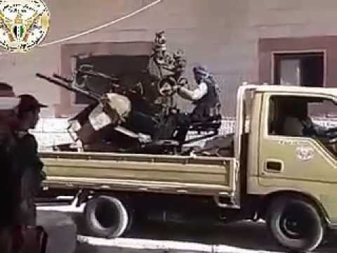 هجوم كتيبة فسطاط المسلمين التابعة للواء درع الغوطة حاجز لقوات النظام قرب طريق مطار دمشق الدولي من جهة بلدة شبعا في ريف دمشق