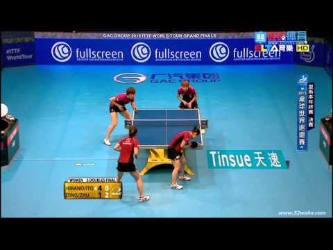 2015 Grand Finals (WD-F) DING Ning/ZHU Yuling - HIRANO Miu/ITO Mima [HD1080p] [Full Match/Chinese]