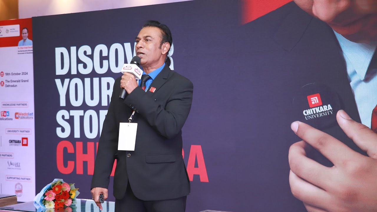 Presentation by Chitkara University | 23rd 'The Education Summit', Dehradun