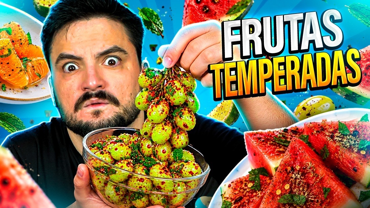 PROVANDO FRUTAS TEMPORADAS QUE BOMBARAM NA INTERNET