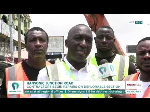 Hansonic Junction Road Repairs Begin After Years of Neglect