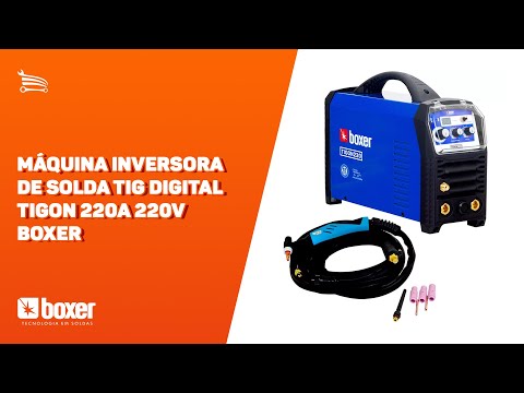 Máquina Inversora de Solda Tig Digital Tigon 220A 220V  - Video