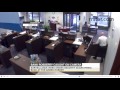 Bank robbery caught on camera