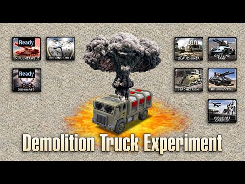 Demolition Truck Experiment - Red Alert 2