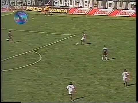 [RARIDADE] - Trecho de Reportagem e Gol e Hino da Ponte Preta - Globo Anos 90 V1