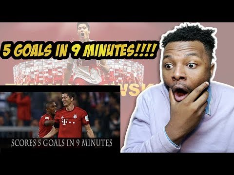 Robert Lewandowski 5 Goals in 9 Minutes Reaction