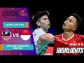 Leong Jun Hao (MAS) vs Anthony Sinisuka Ginting (INA) - R16 | Singapore Open 2024