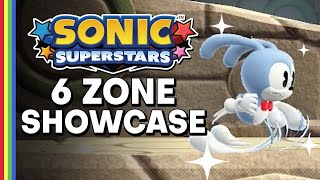 Sonic Superstars - 8 Minutes of Gameplay! (All Characters)