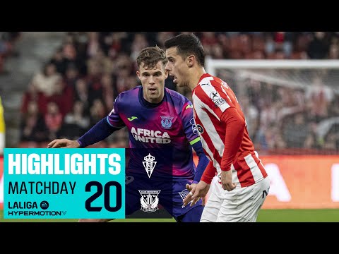 Highlights Real Sporting vs CD Leganés (1-1)
