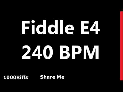 Fiddle E4 Metronome : 240 BPM