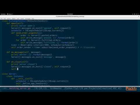 Reactive Programming in Python Stock Exchange Web Server with WebSockets | packtpub com