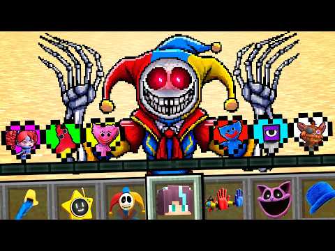 AÑADÍ CORAZONES de POPPY PLAYTIME 5 en Minecraft... (salió mal💀)