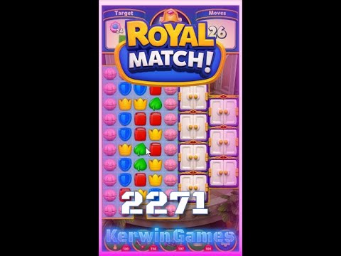 Royal Match Level 2271 - No Boosters Gameplay