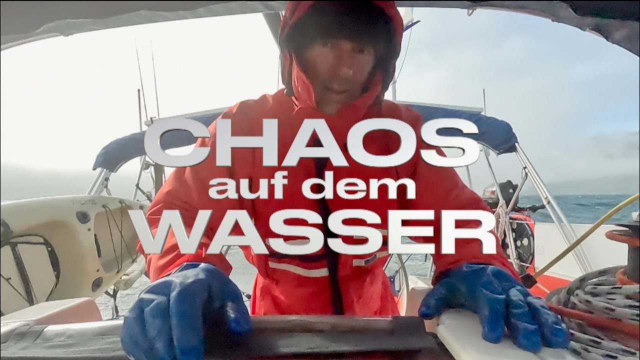Chaos on the water😳 Sailing in the North Atlantic