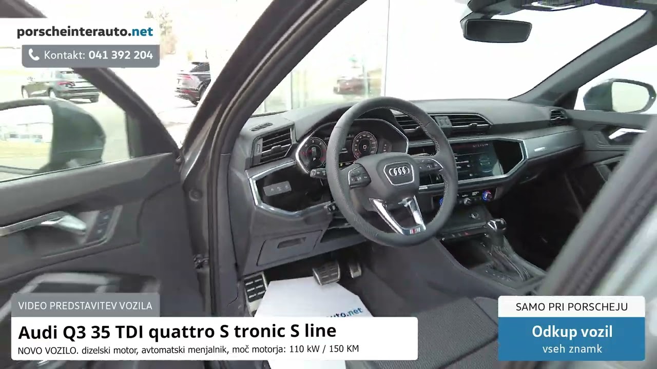 Audi Q3 35 TDI  S tronic S line - DOBAVA TAKOJ